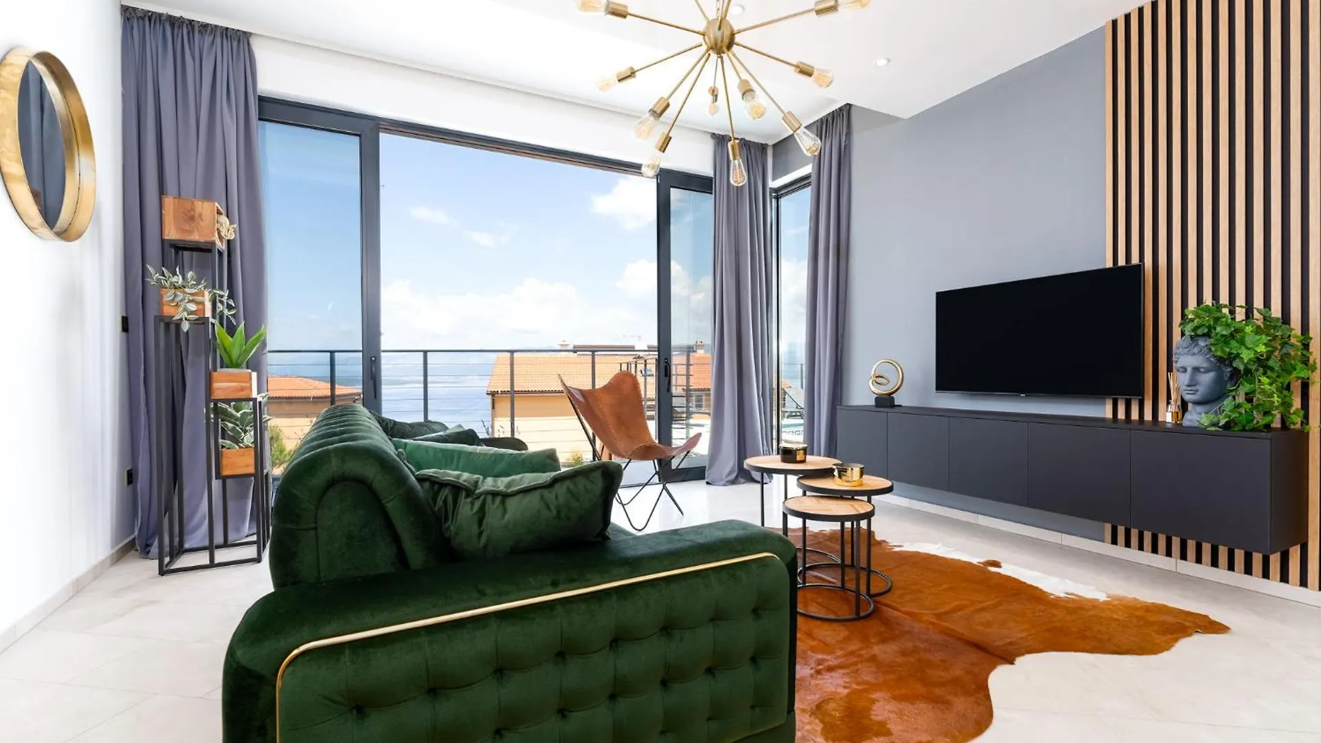 Luxury Villa Verbenico Hills- Amazing Sea View, Pool With Whirpool And Waterfall, Beach, In Famous Wine Region - Your Holiday With Style Vrbnik  Kroatien