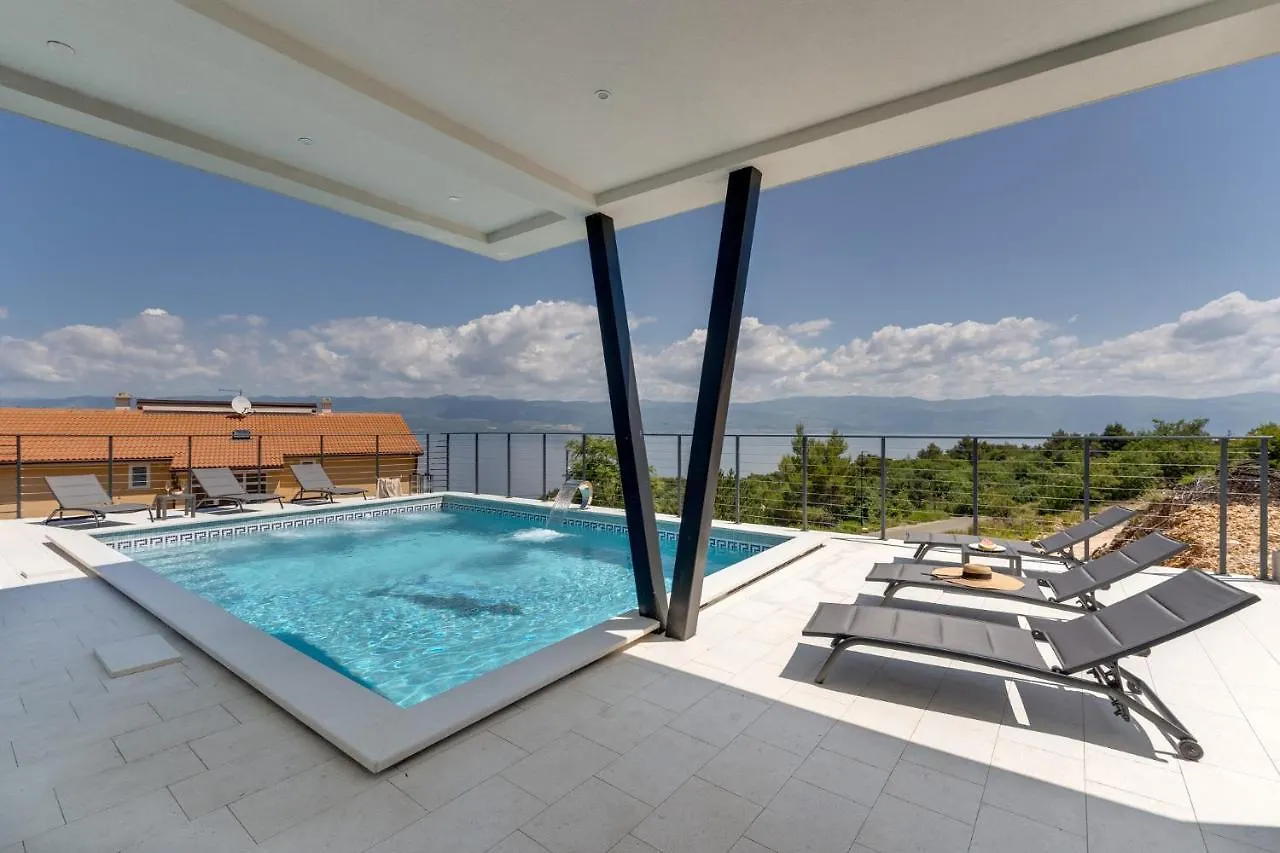 Luxury Villa Verbenico Hills: Seaside Retreat with Pool and Wine Vrbnik  Croatia